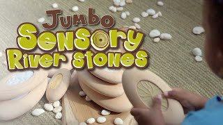 Wood Stackers: River Stones - 20 Pieces