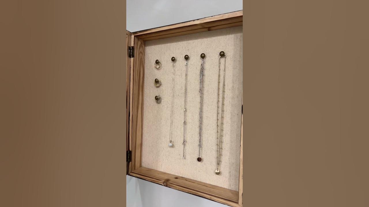 How to Upcycle a Shadow Box into Jewelry Storage — Entertain the Idea