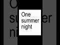 One summer night the fade#mariahcarey #summer#night#brat#lyrics