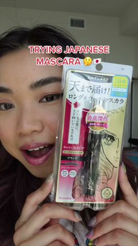 KISSME [키스미] LONG CURL MASCARA + SPEEDY MASCARA REMOVER REVIEW | WATER AND SMUDGE TEST - YouTube