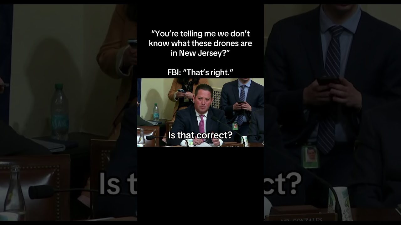 FBI about the drones in New Jersey, under oath