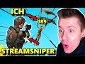 ich STARB💀 und SCHAUTE diesem STREAMSNIPER ZU!