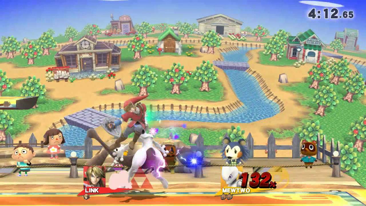 Nimious (Link) Vs. Misfit (Mewtwo) SSB4 Friendlies Match 3 super smash bros. characters