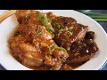 Super Easy Chinese Steamed Chicken & Mushrooms in Oyster Sauce 蚝油香菇蒸滑鸡 Chinese Food Recipe