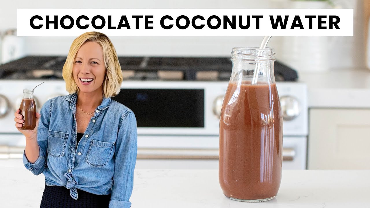 How to Make Chocolate Coconut Water | Zico Chocolate Coconut Water Copycat | Easy & Healthy Recipe