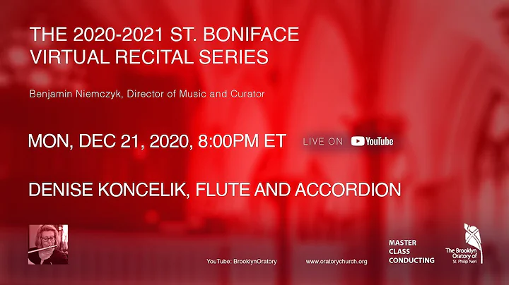 RECITAL SERIES: DENISE KONCELIK, FLUTE AND ACCORDION