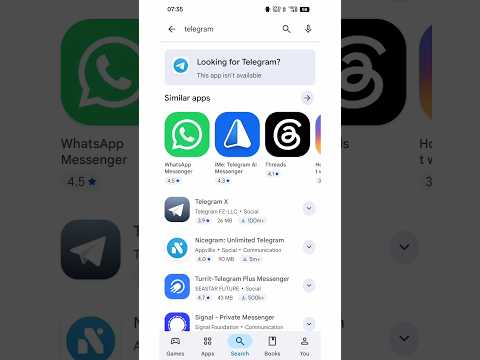 Telegram App Not Showing in Play Store Problem 2026 | Looking for Telegram This app isn't available