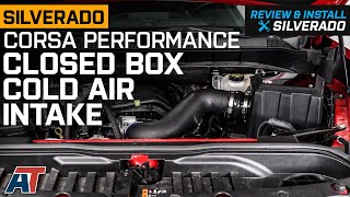 20192022 5.3L Silverado 1500 Corsa Performance Closed Box Cold Air Intake Review & Install