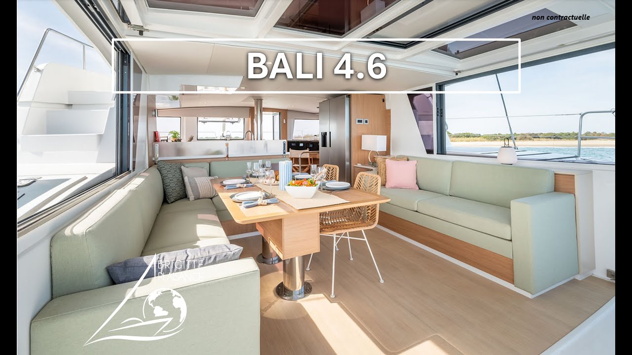 BALI 4.6 OPEN SPACE à vendre – Catamaran occasion 2022 – 720 000 € | Brigitte Plaisance