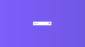 Search Bar Using Html CSS & JavaScript | CSS Expandable Search Box