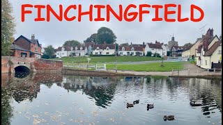 The End.....but not before the lovely village of Finchingfield - SUF09 Wednesday 15th