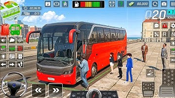 New Extreme Coach Bus Driving 3D! Real Bus Simulator Games Bus Game 2026 Android Gameplay