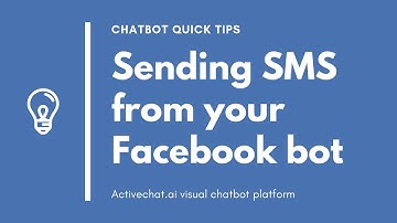 Sending SMS from Messenger chatbot - Activechat quick tips