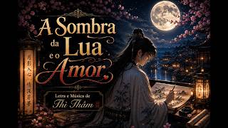 #🌙 🪕 🏮 A Sombra da Lua e o Amor | Letra e Música de Thì Thầm, cantada por David Nguyen