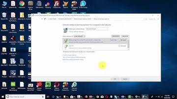 Windows10 Training Basic - Media Streaming Settings - Part 13
