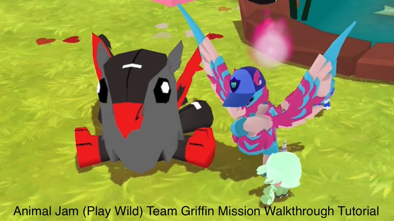 Animal Jam (Play Wild) Team Griffin Mission Walkthrough Tutorial