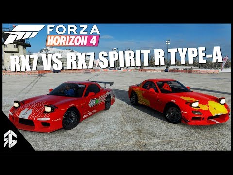 forza-horizon-4---mazda-rx7-vs-rx7-spirit-r-type-a-sound-&-bodykit-comparison-(fh4)