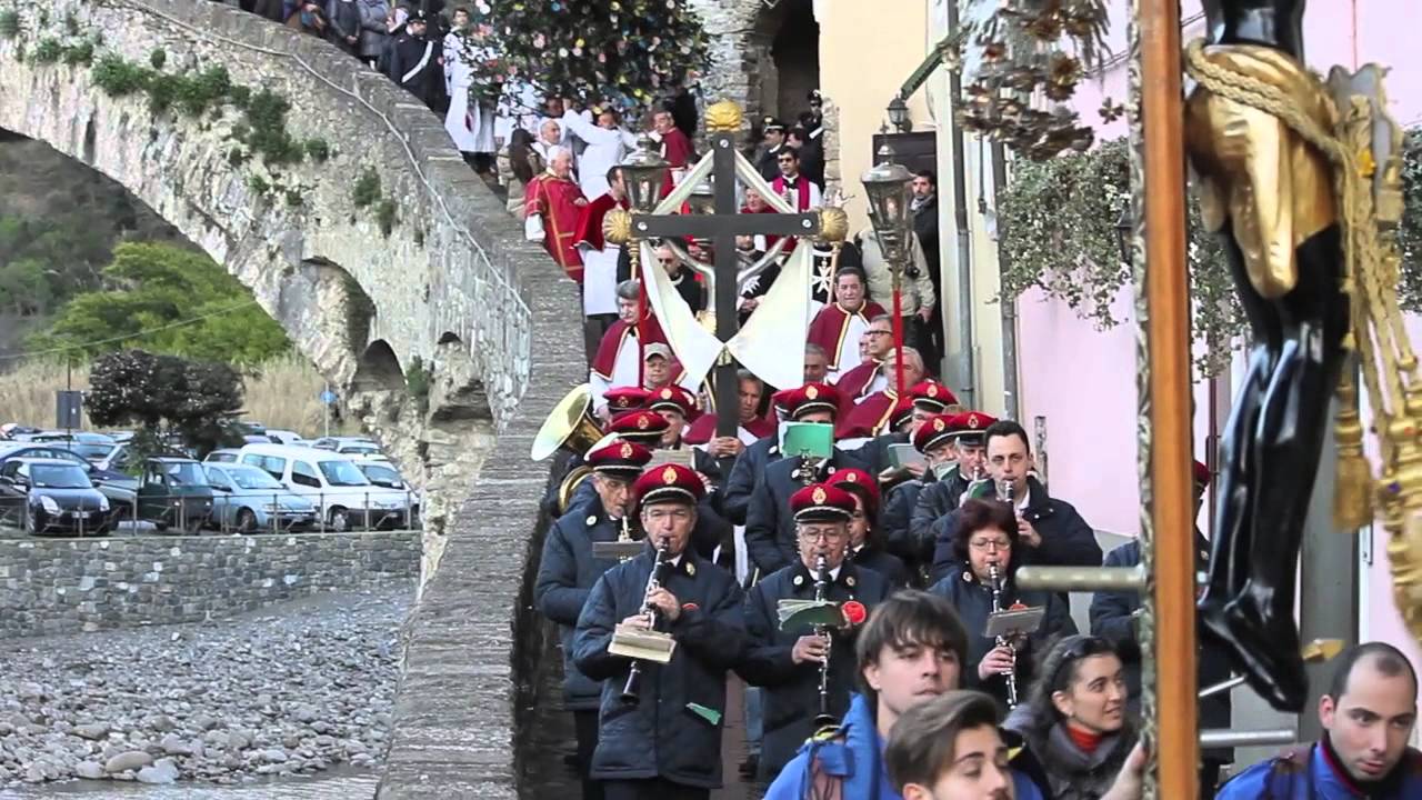 Processione di San Sebastiano tra Storia e Tradizione, Dolceacqua 26 Gennaio 2014