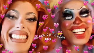 Crystal Methyd & Gigi Goode talking about each other for 9 MORE minutes