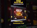 Social media posts  FREE PSDediting _#KbrDESIGN’S social media marketing very low cost in #hyderabad