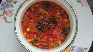 Universal Quick side dish ( tomato masal)