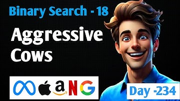 Aggressive Cows | Binary Search Intuition to Code | Striver A2Z #18