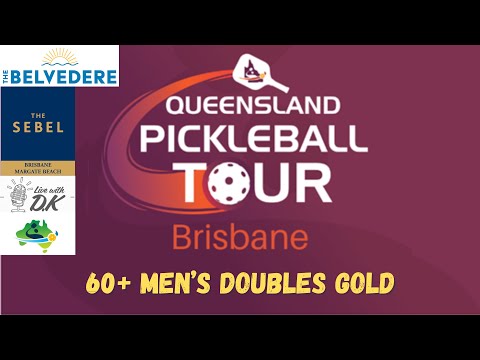 QPT - Brisbane - 60+ Men’s Doubles Gold Medal
