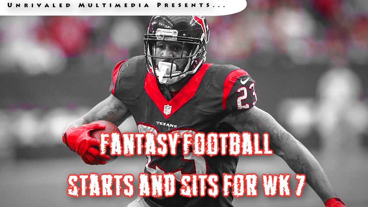 Unrivaled Podcast: Starts and Sits Week 7