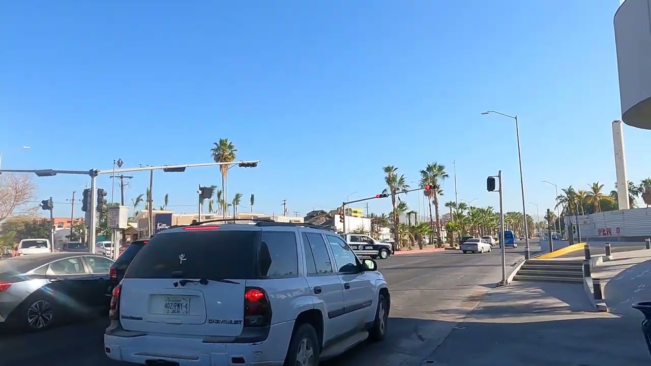 A Walk Around A Tourist Town In Mexico (Cabo, April 2021)