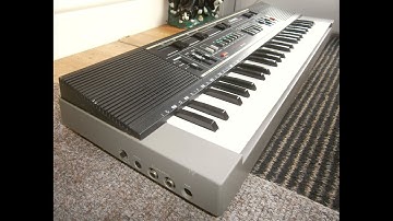 80s Casio MT-210 Electromic keyboard Demo