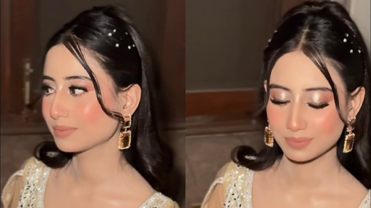 GORGEOUS LOOK OF MY PRETTIEST CLIENT💕|| @Rihaylamakeover #bridalmakeupartist #makeupartist #makeup 