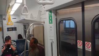 562次莒光號(EMU800代打)七堵出站