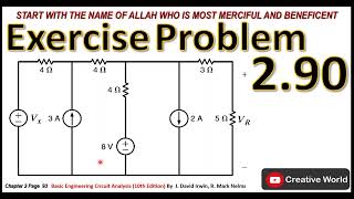 Chapter 2 Exercise Problems 2.90 Solution | Linear Circuit Analysis