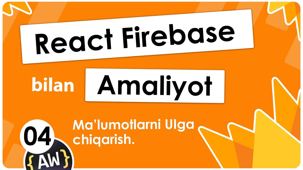 Ma'lumotlarni UI ga chiqarish