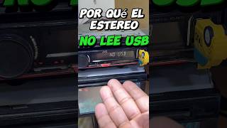 Por Qué el estéreo No Lee mi USB o pen Drive #caraudio #speaker #caraudiofab #tecnologia #amplifier