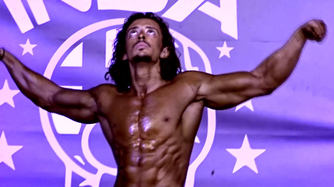 Classic Physique Aesthetic Posing by Leonidas Trigas - Vassiliou INBA Natural Mr. Hellas 2017