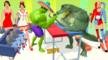 Muscle Rush - Smash Running Game - All Heroes Unlocked Gameplay Walkthrough Part 7 (Android & iOS)