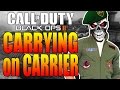 Black Ops 2: Gold Camo MSMC Gameplay on Carrier! Call of Duty Multiplayer! COD BO2