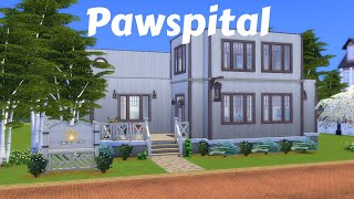 Pawspital  / Sims 4 Speed Build / No CC
