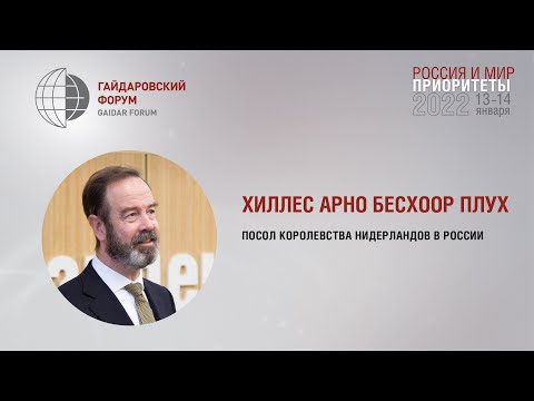 Посол Королевства Нидерландов в России Хиллес Арно Бесхоор Плух