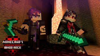 【MINECRAFT】RACING THAT STINKY VAMPIRE, MINECRAFT HARDCORE BINGO W/@LucienLunaris !