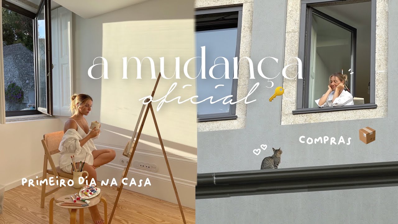 AS MUDANÇAS COMEÇARAM 📦🔑 MOVING SERIES EP. 3 mudança oficial, compras online e decor updates