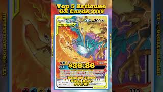 Top 5 RAREST Articuno GX Pokémon Cards Every Collector Wants! ❄️💎 #pokemon #top5 #tcg #pokémon