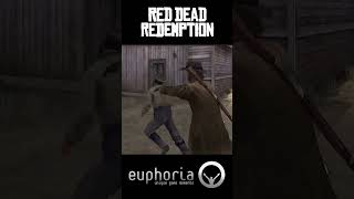 RDR has the best Euphoria ragdolls #euphoriaphysics #gta  #epicragdolls