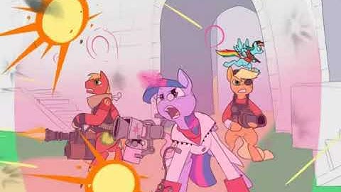 MLP Crossover Part 573 Team Fortress 2 Part 5 [PMV]