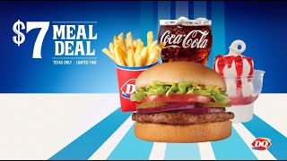 Texas Dairy Queen - $7 Meal Deal (English)