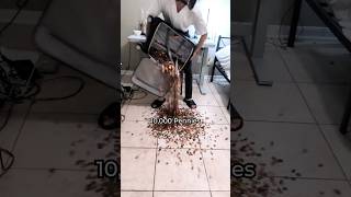 Drawing Lincoln With 10,000 Pennies