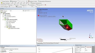 ANSYS- Static Structural Analsyis of Wedge