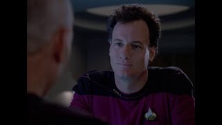 Star Trek TNG -- Q Sets the Enterprise up for a Distant Encounter