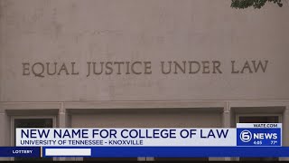 UT changes College of Law name after $32.5m donation